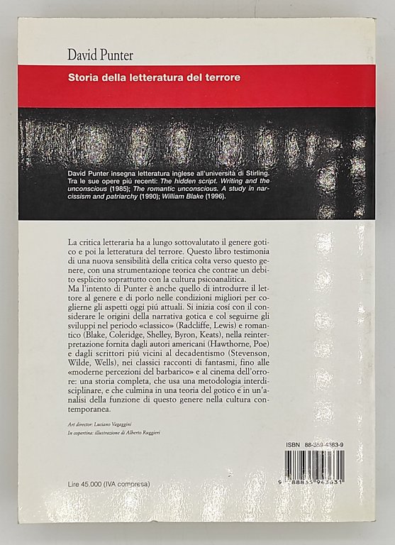 Storia della letteratura del terrore (Nuova edizione aggiornata)