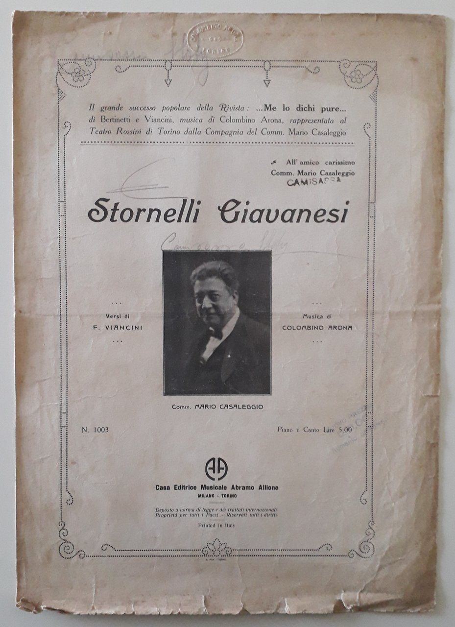 Stornelli Giavanesi