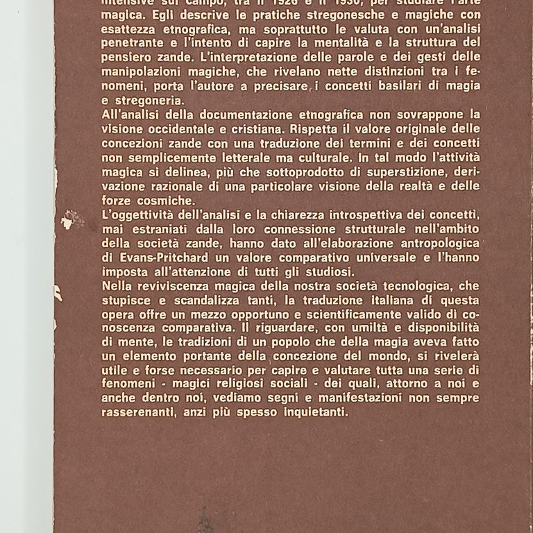 Stregoneria, oracoli e magia tra gli Azande