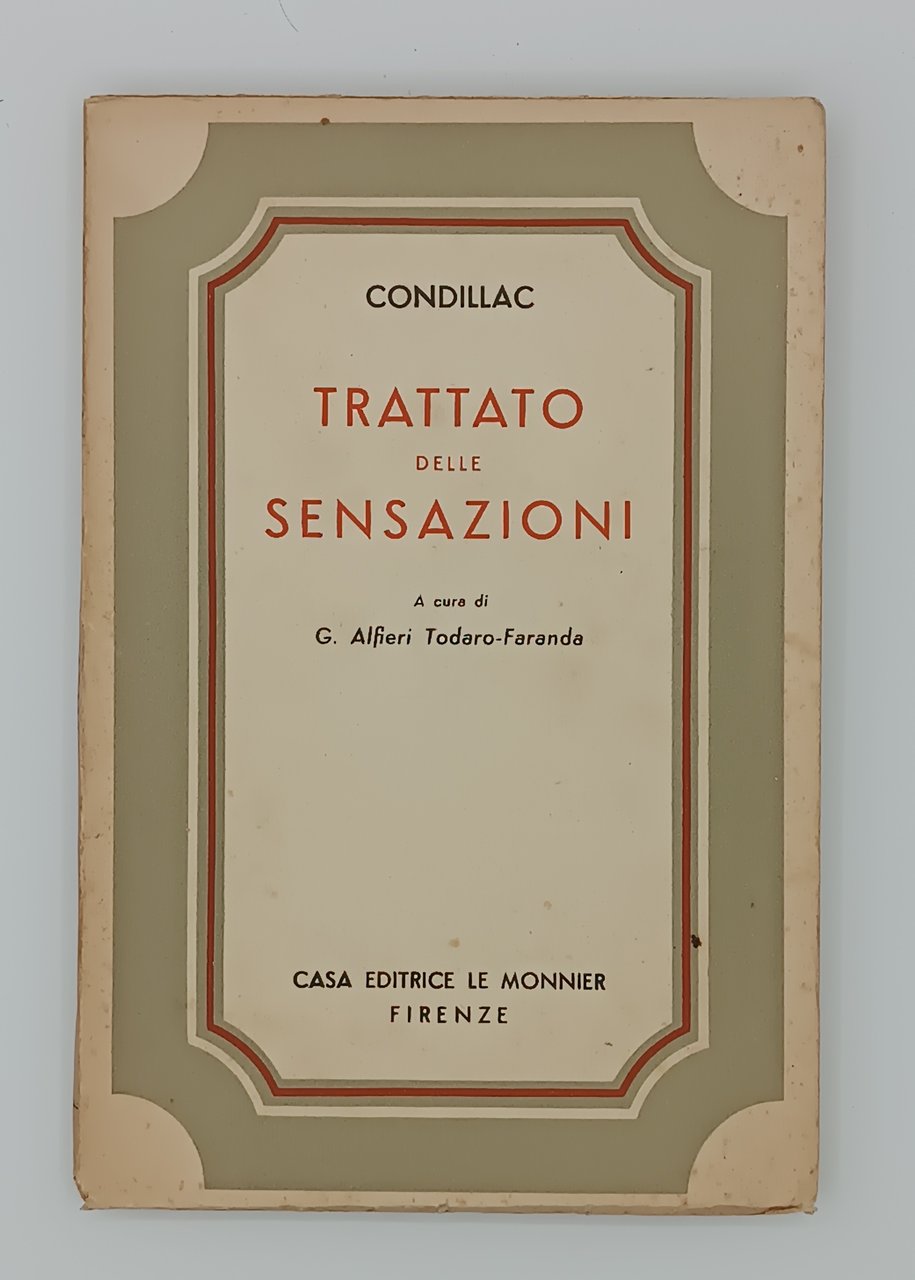 Trattato delle sensazioni