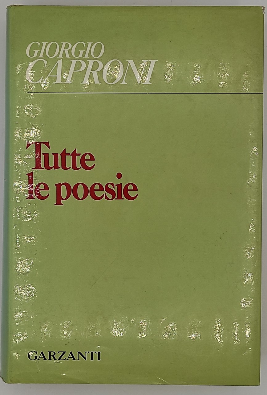 Tutte le poesie