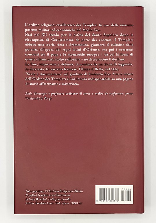 Vita e morte dell'ordine dei templari