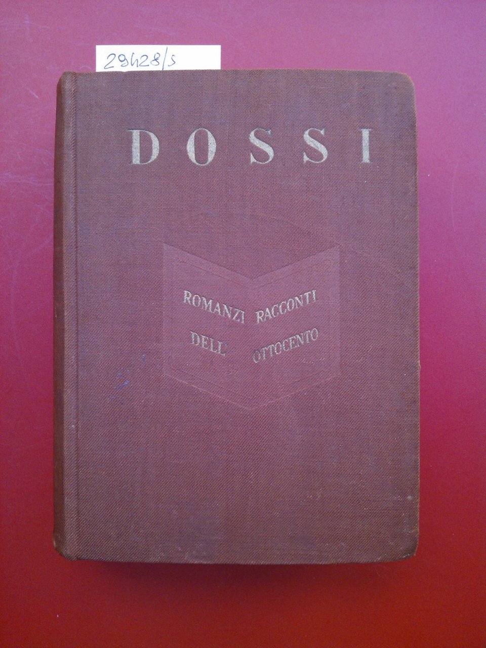 Dossi- Romanzi e racconti dell'Ottocento