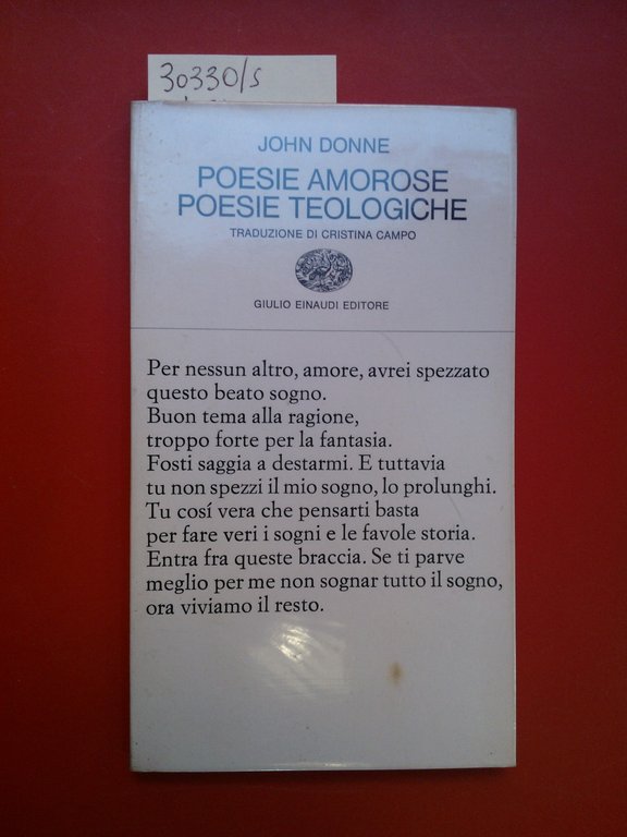 Poesie amorose Poesie teologiche