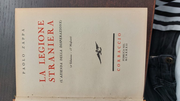 La legione straniera. L'azienda della disperazione di P. Zappa - …
