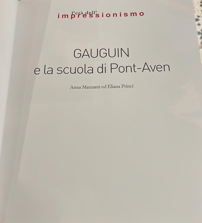 Gauguin- E la scuola di pont-aven