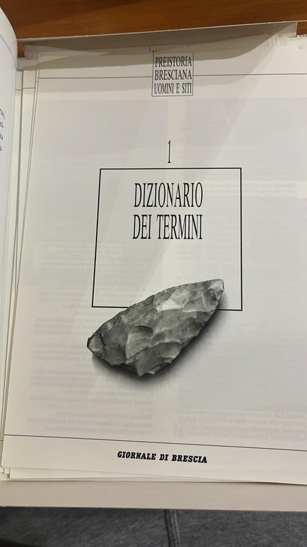 Preistoria bresciana uomini e siti