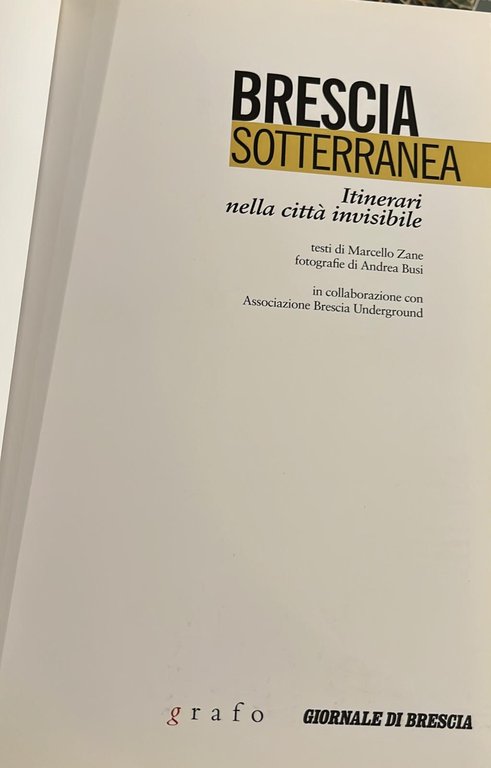 Brescia sotterranea