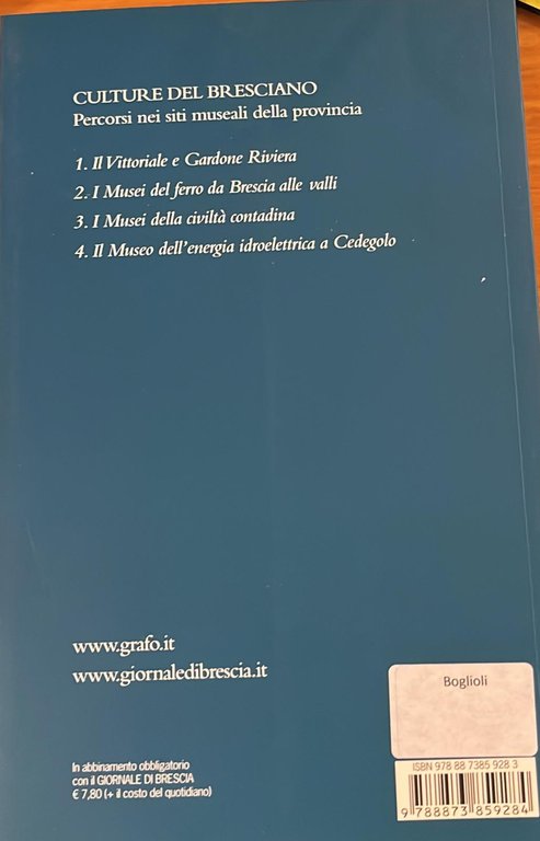 Il museo dell'energia idroelettrica a Cedegolo