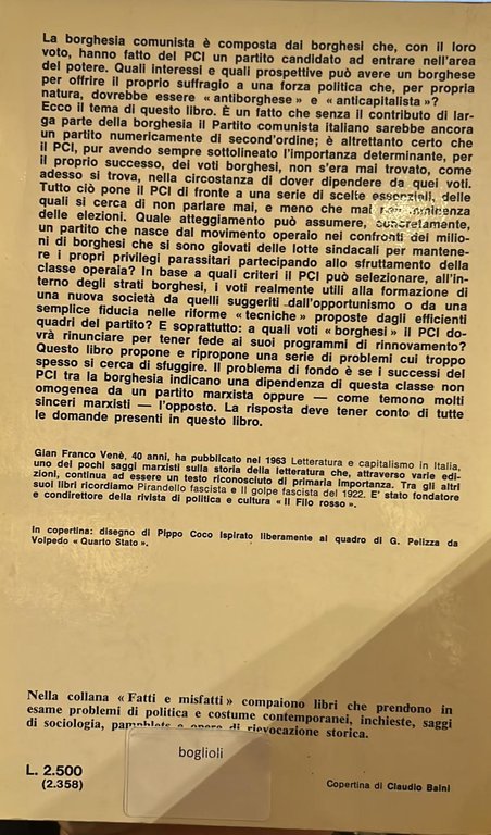 La borghesia comunista- Da dove vengono i nuovi voti del …