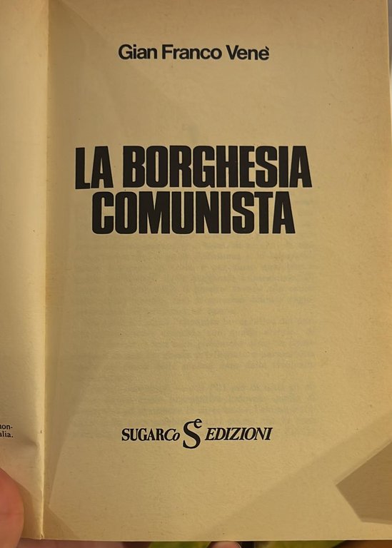 La borghesia comunista- Da dove vengono i nuovi voti del …