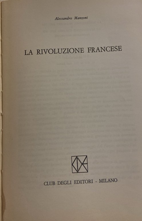 Storia della rivoluzione francese