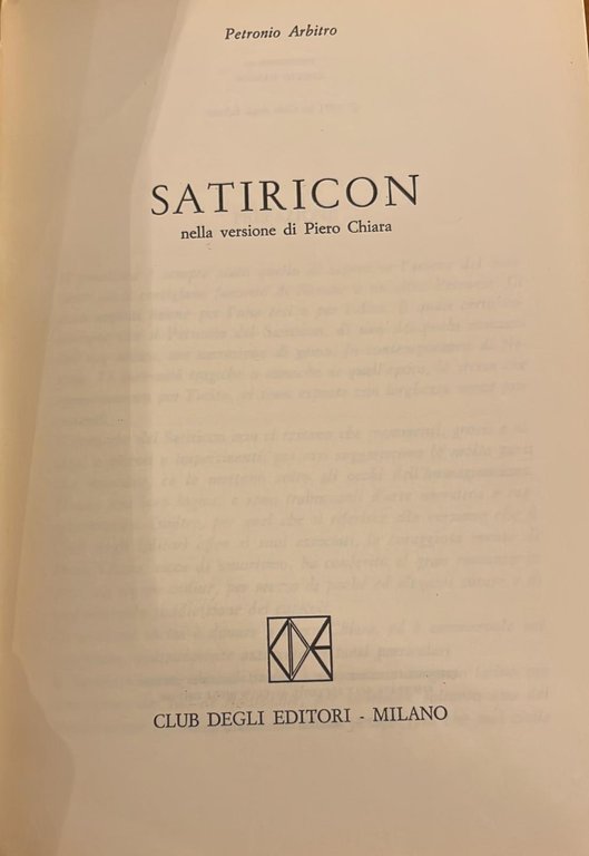 Satiricon