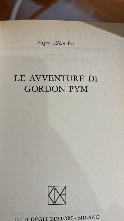 Le avventure di Gordon Pym