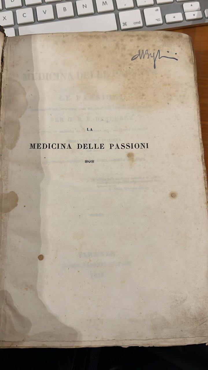 La medicina delle passioni