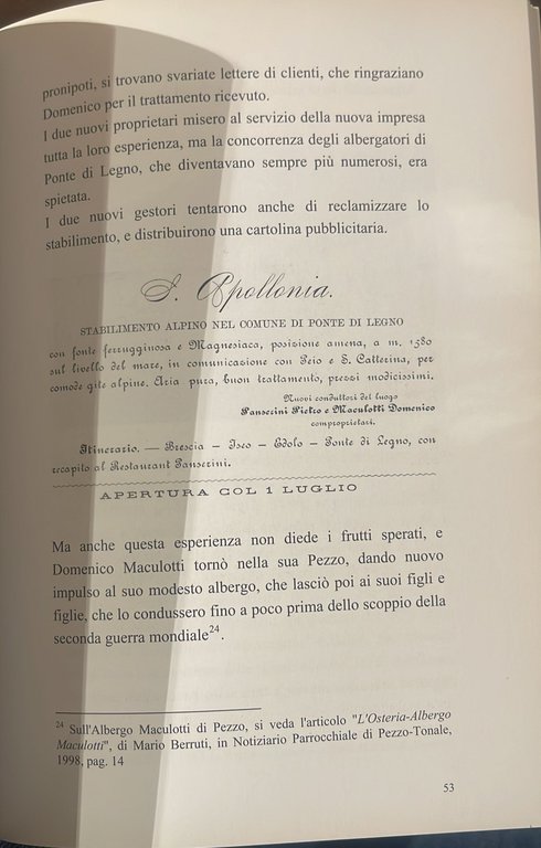 La fonte e lo stabilimento di S. Apollonia