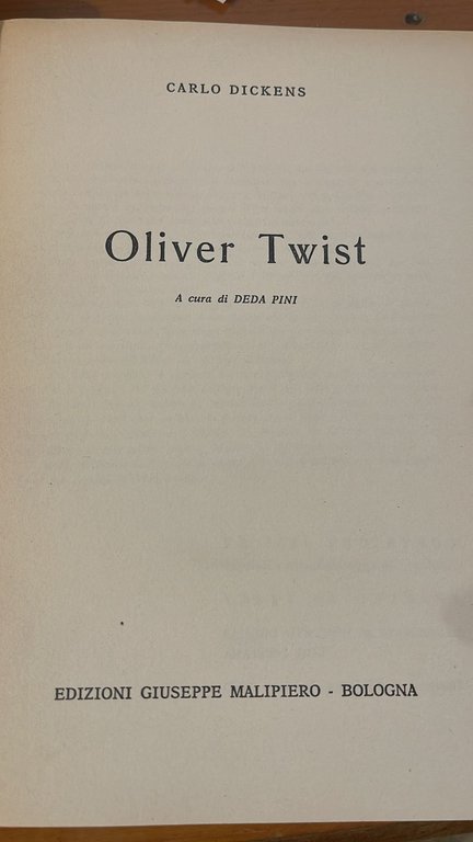 Oliver Twist