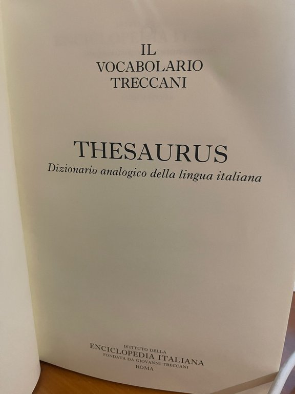 Il vocabolario Treccani