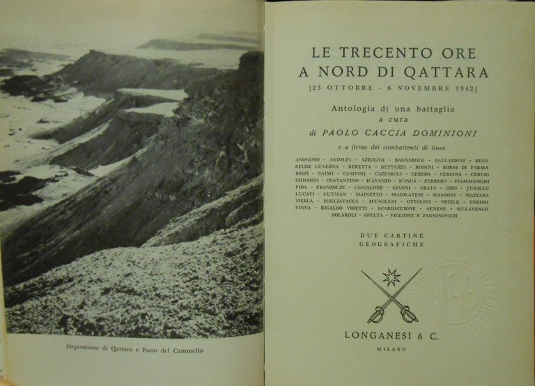 LE TRECENTO ORE A NORD DI QATTARA 23 OTTOBRE - …