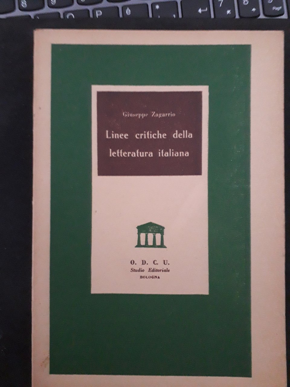 Linee critiche della letteratura italiana