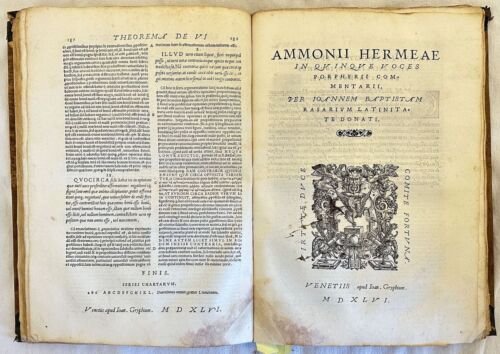 AMMONII HERMEAE IN LIBROS ARISTOTELIS DE INTERPRETATIONE COMMENTARII - IN …