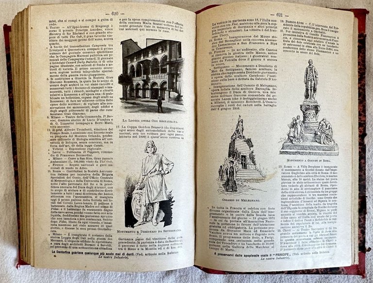 ALMANACCO ITALIANO PICCOLA ENCICLOPEDIA POPOLARE DELLA VITA PRATICA