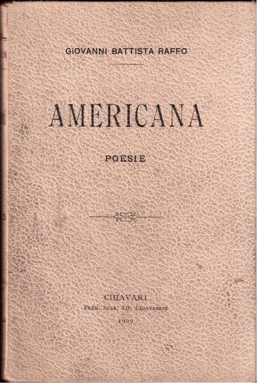 Americana Poeti del Nuovo Mondo