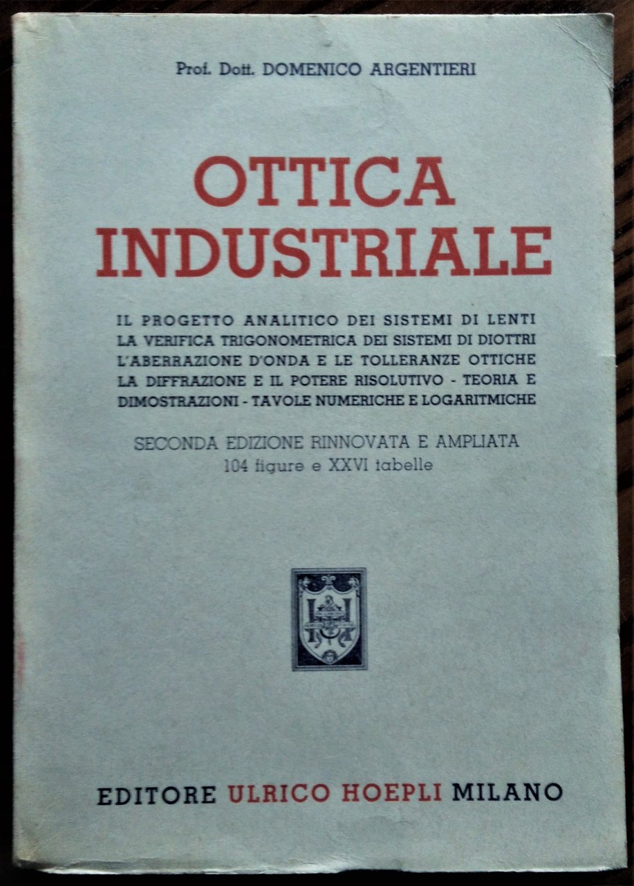 Ottica industriale.