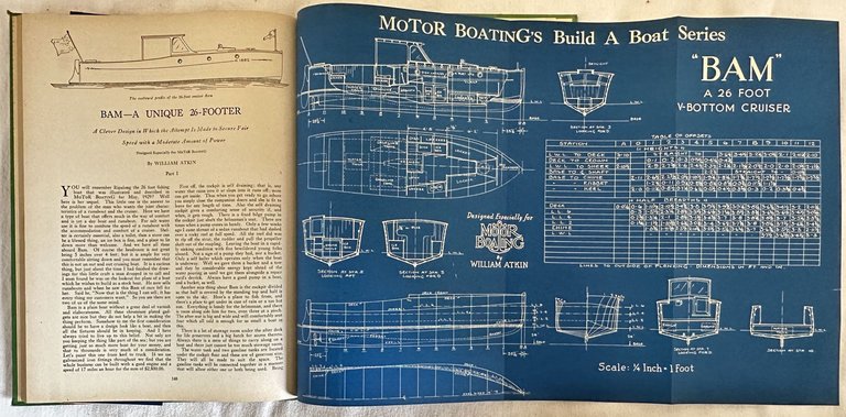 SELECTED POPULAR MOTOR BOAT DESIGNS IDEAL SERIES VOLUME 16 COMPLETE …