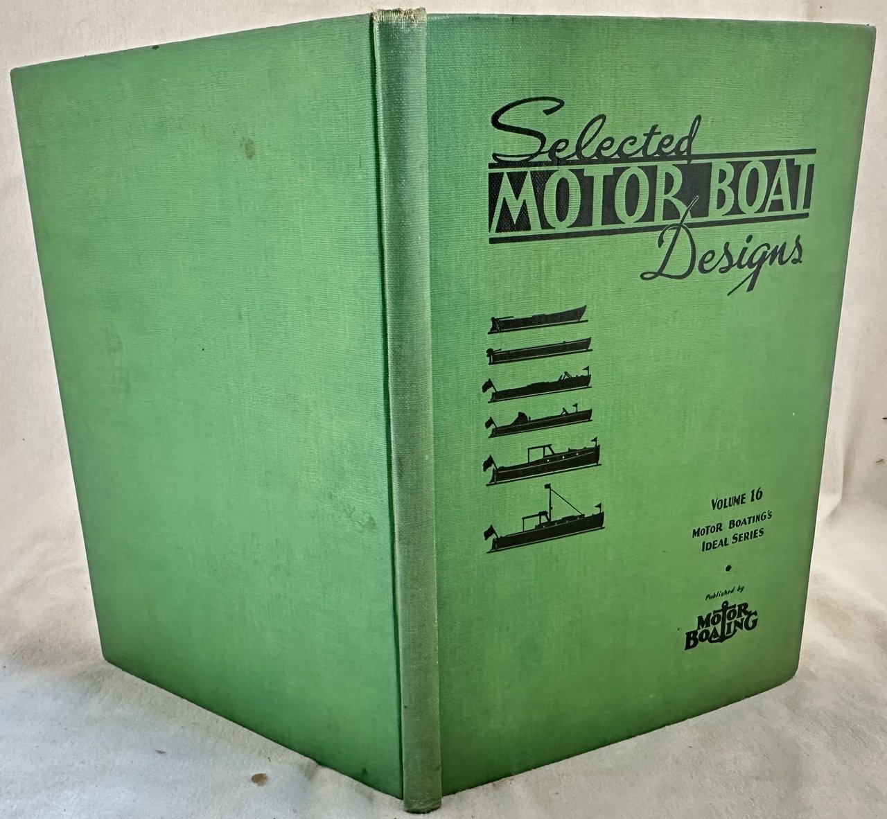 SELECTED POPULAR MOTOR BOAT DESIGNS IDEAL SERIES VOLUME 16 COMPLETE …