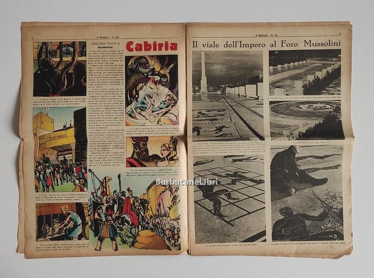 Il Balilla. Numero 24, Anno XV. 13 giugno 1937. Fondato …