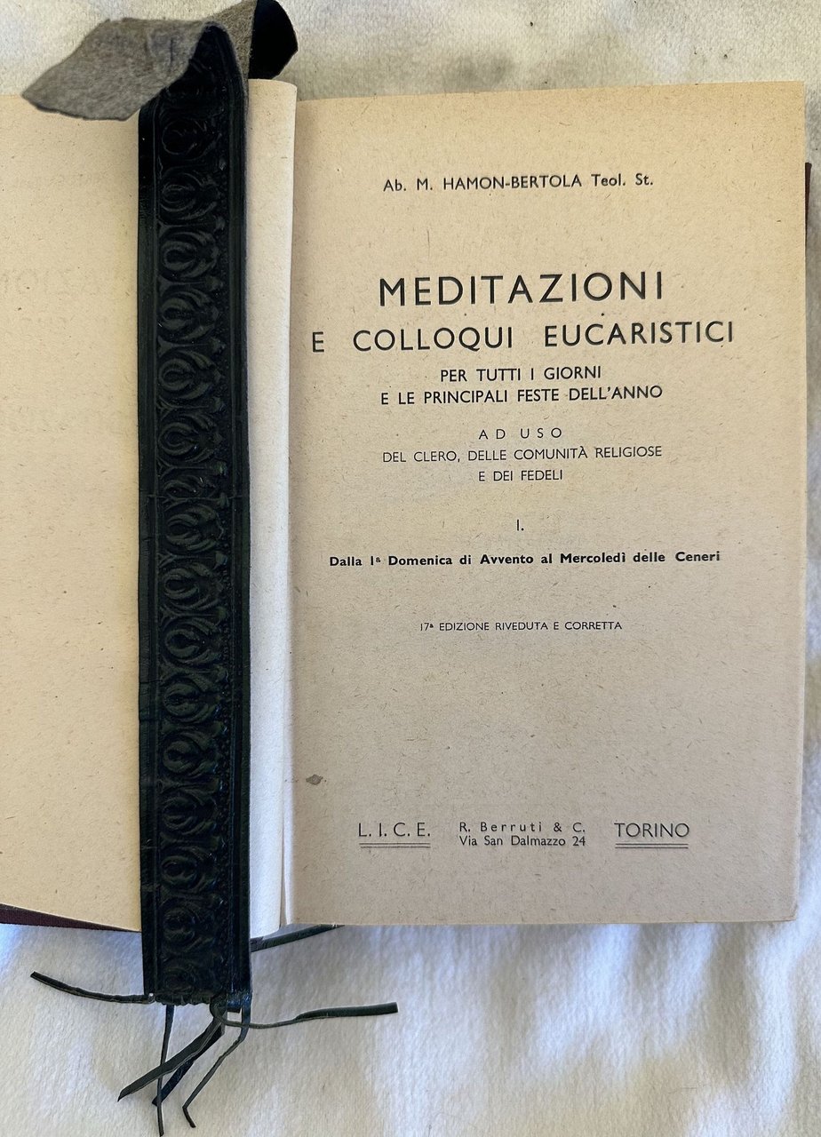 MEDITAZIONI E COLLOQUI EUCARISTICI PER TUTTI I GIORNI E LE …