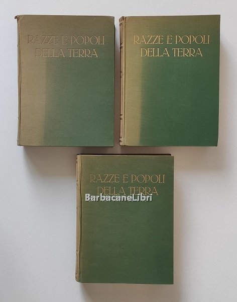 Razze e popoli della terra (voll. 1, 2, 3)