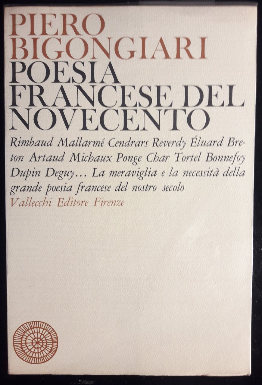 Poesia francese del Novecento