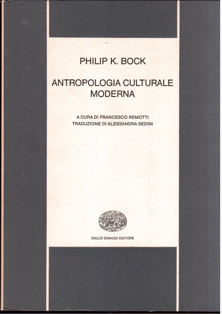 Antropologia culturale moderna a cura di Francesco Remotti - Traduzione …