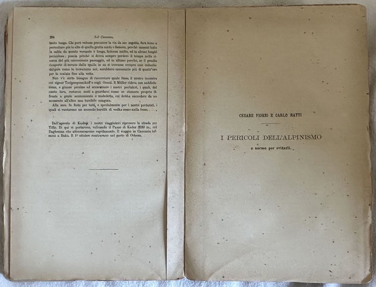 BOLLETTINO DEL CLUB ALPINO ITALIANO PER L'ANNO 1888 VOL. XXII …