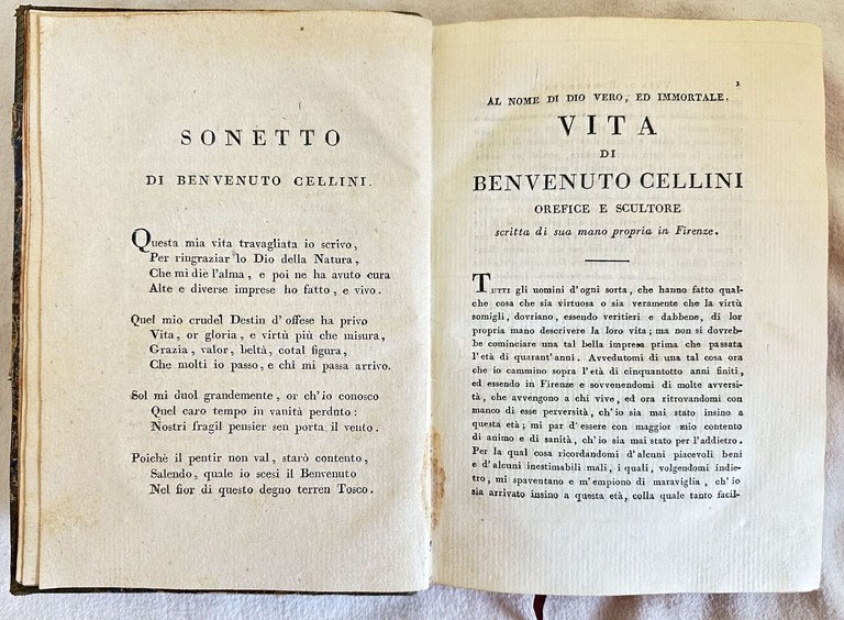 VITA DI BENVENUTO CELLINI OREFICE E SCULTORE FIORENTINO DA LUI …