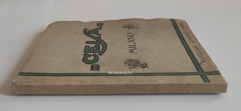 CELSA Commercio Elettrico Lombardo S.A. Catalogo generale 1946