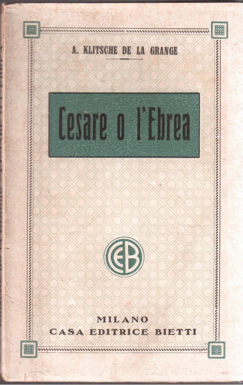 Cesare o l' Ebrea - Scene romane