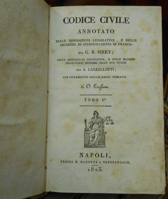 CODICE CIVILE ANNOTATO DELLE DISPOSIZIONI LEGISLATIVE, E DELLE DECISIONI DI …