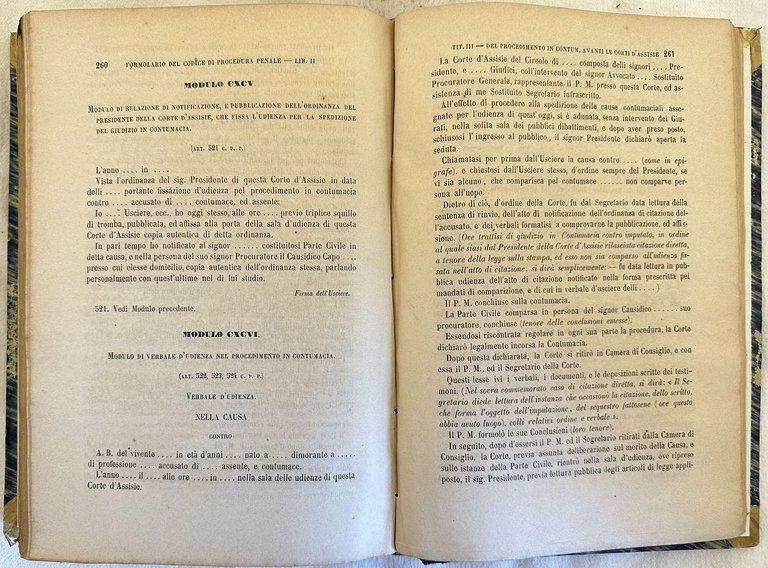 COMMENTARIO TEORICO PRATICO COMPARATO DEL CODICE DI PROCEDURA PENALE PEL …