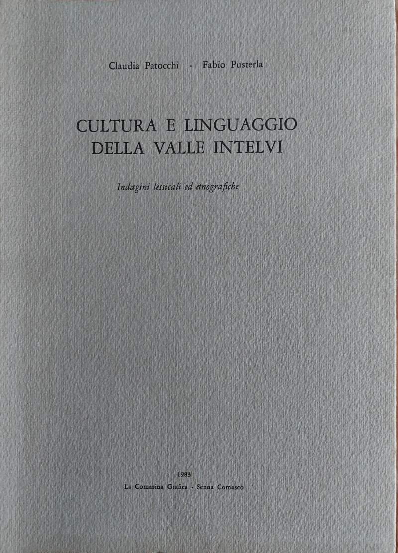 Cultura e linguaggio della Valle Intelvi