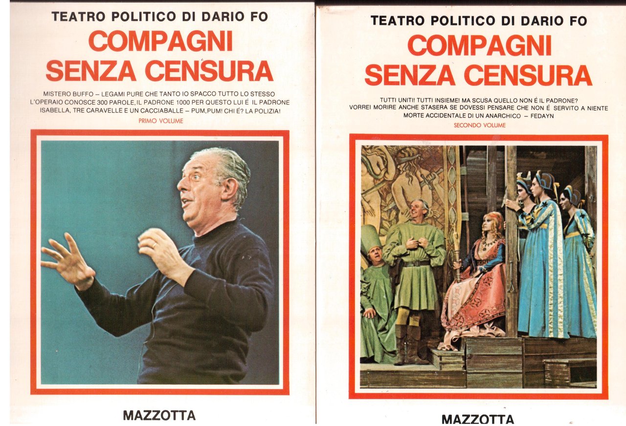 Compagni senza censura - Teatro politico di Dario Fo