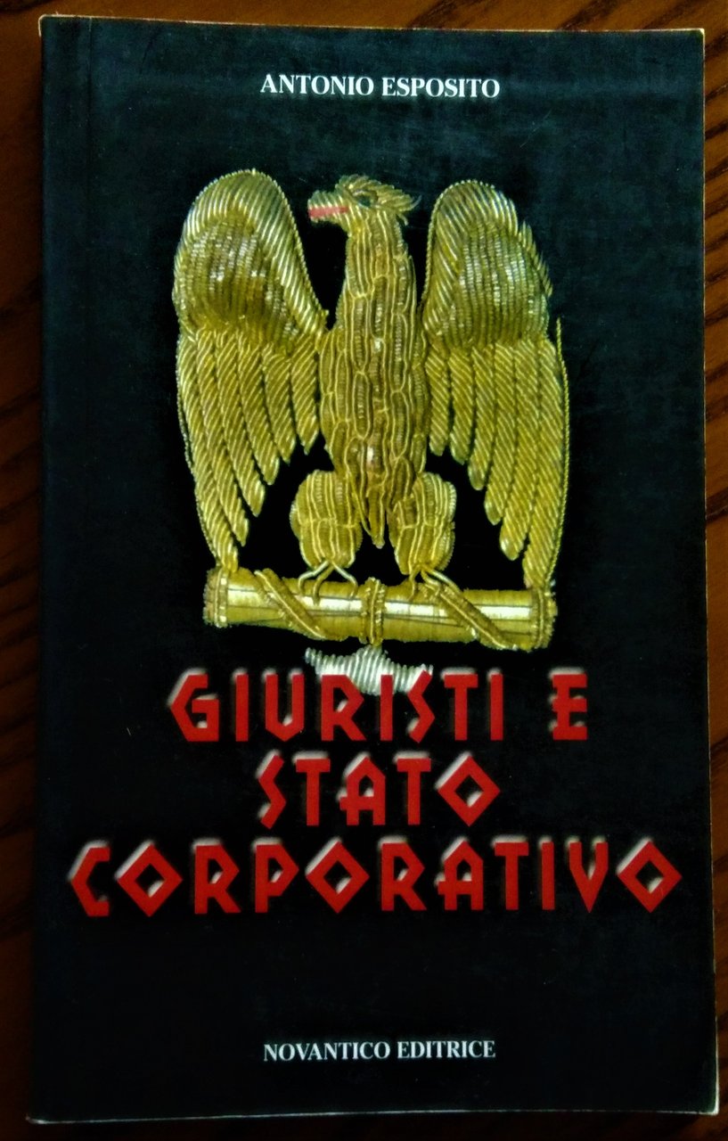 Giuristi e Stato Corporativo.