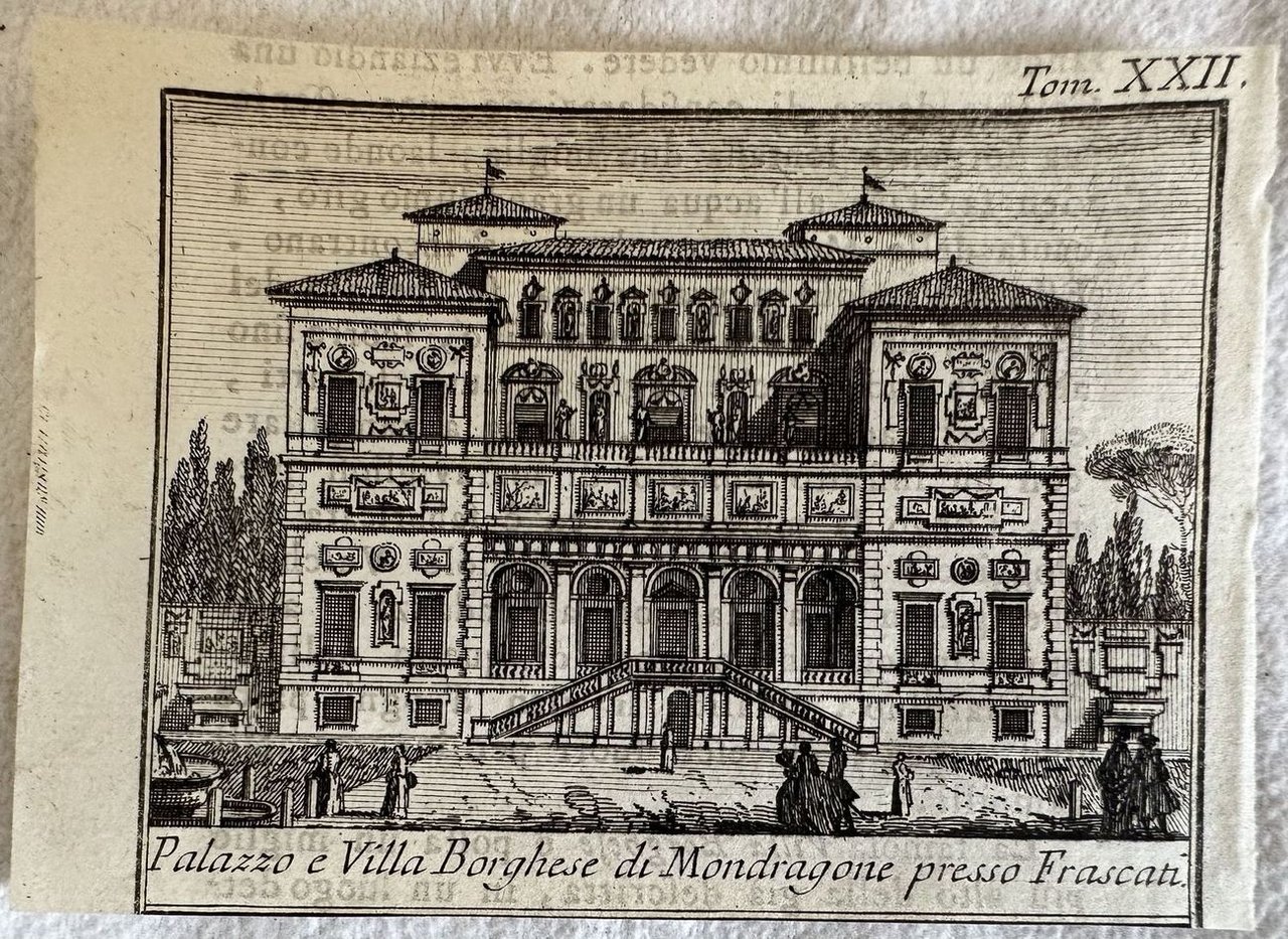 PALAZZO E VILLA BORGHESE DI MONDRAGONE PRESSO FRASCATI