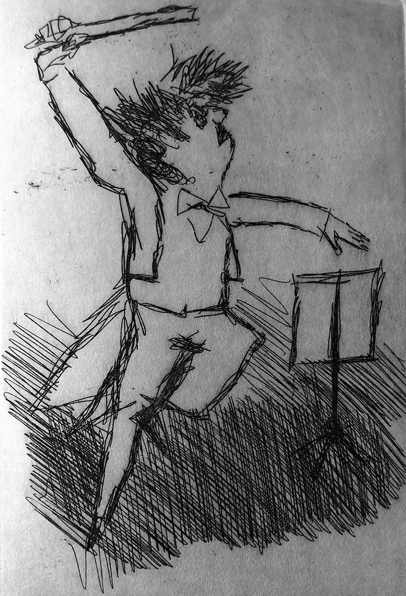 Un"concerto" di centoventi professori. Acqueforti di Mino Maccari.