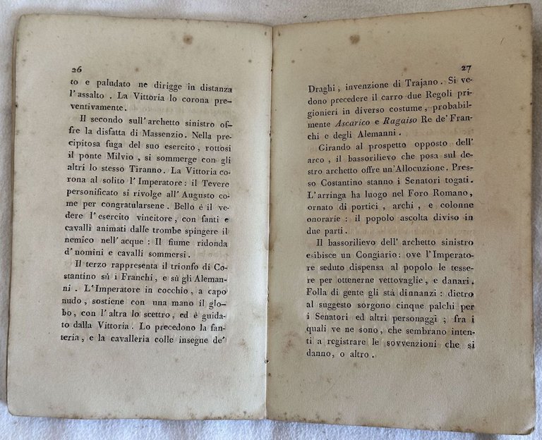 I TRE ARCHI TRIONFALI DI COSTANTINO SEVERO E TITO ESEGUITI …