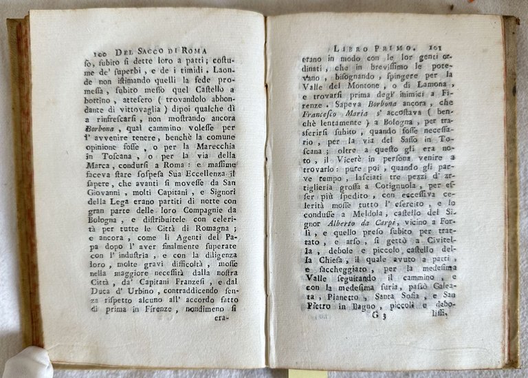 IL SACCO DI ROMA DESCRITTO IN DUE LIBRI