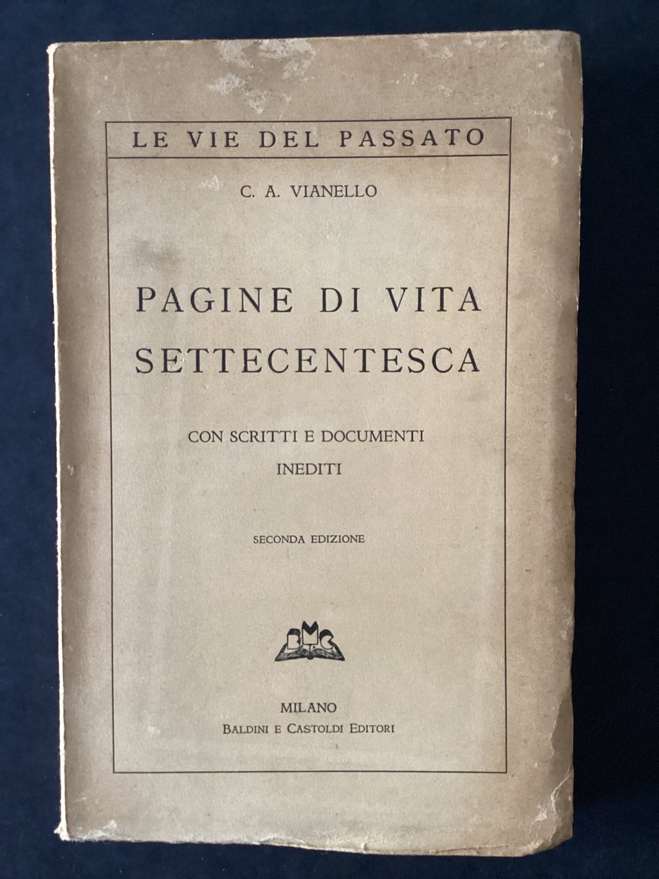 Pagine di vita settecentesca