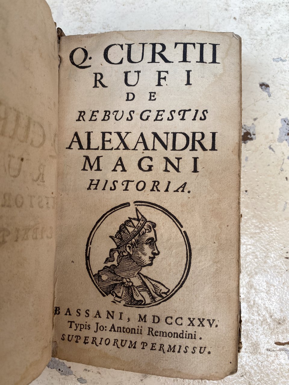 Q. Curti Rufi De Rebus gestis Alexandri Magni historia